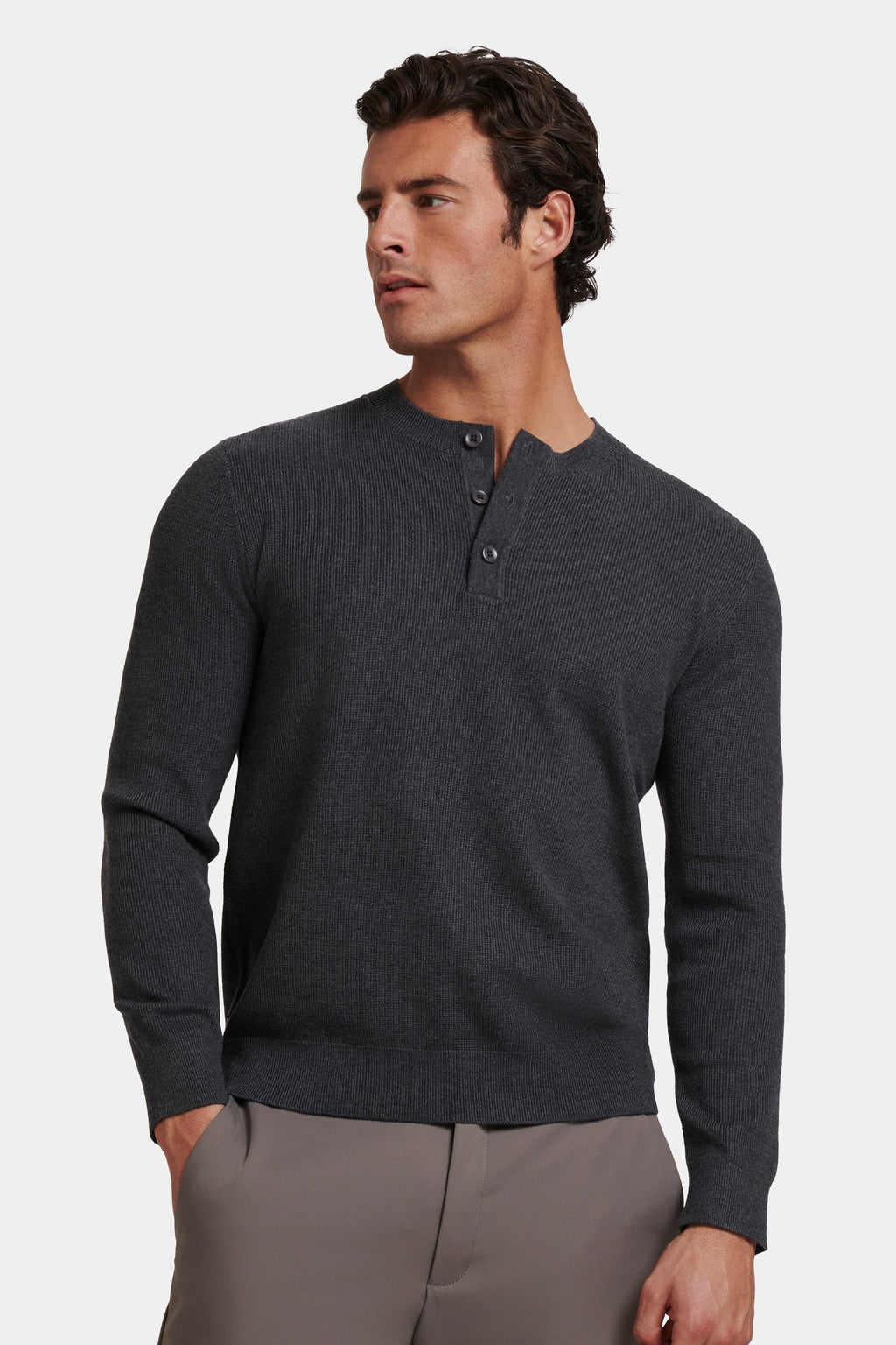 Jersey Henley Barna