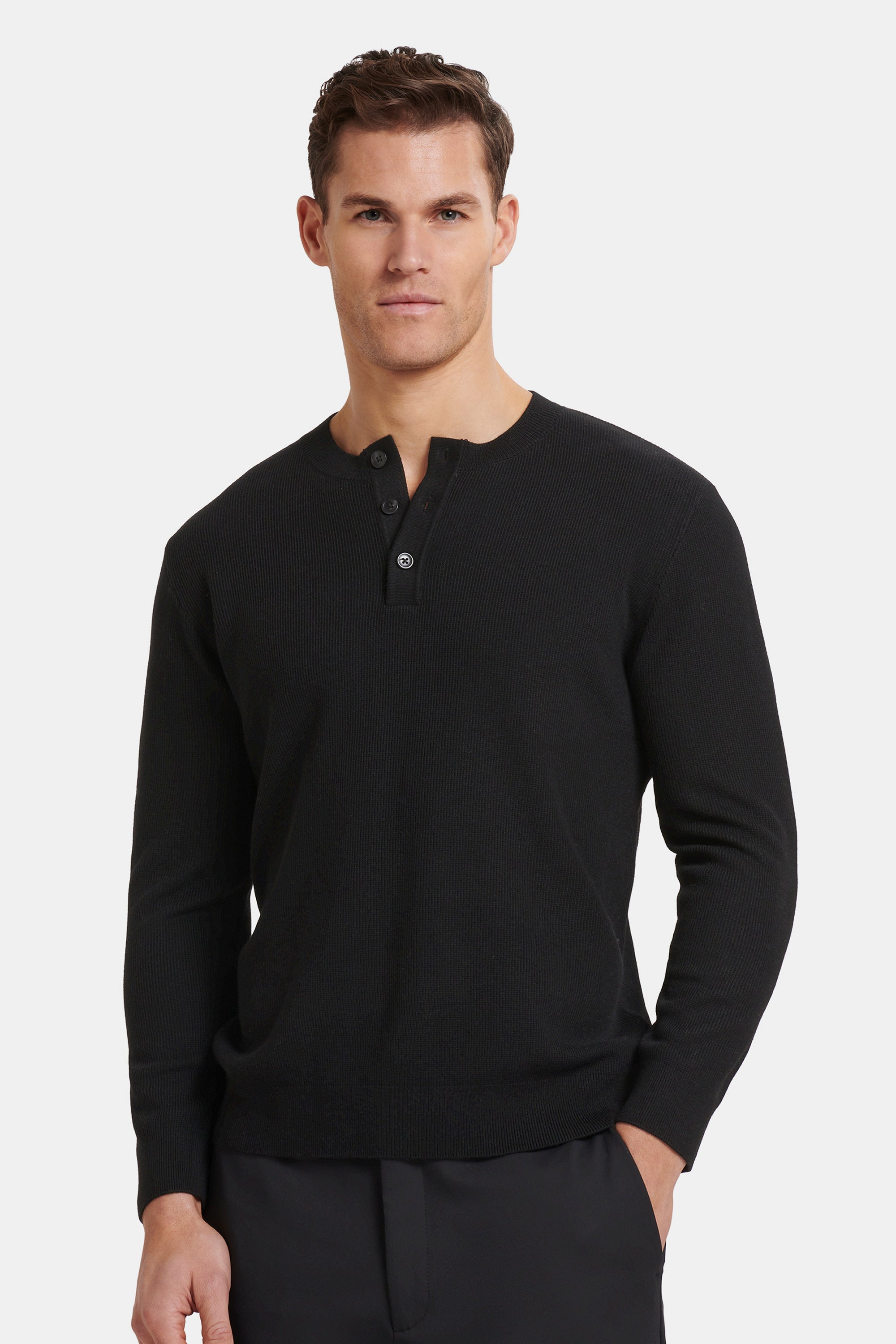 Jersey Henley Barna