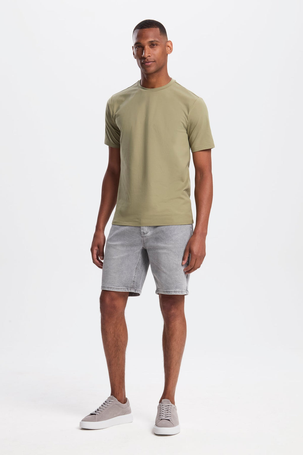 Remera essential verde agua