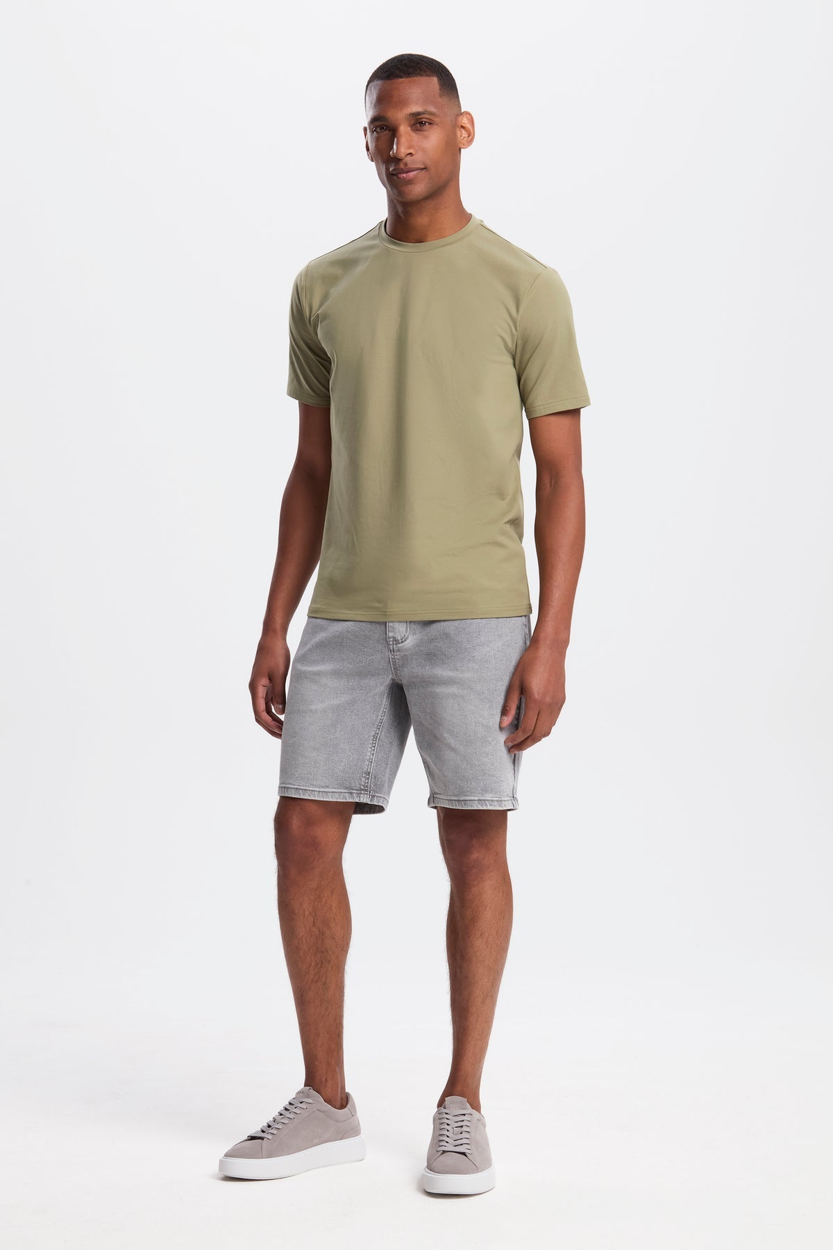 Remera essential verde agua