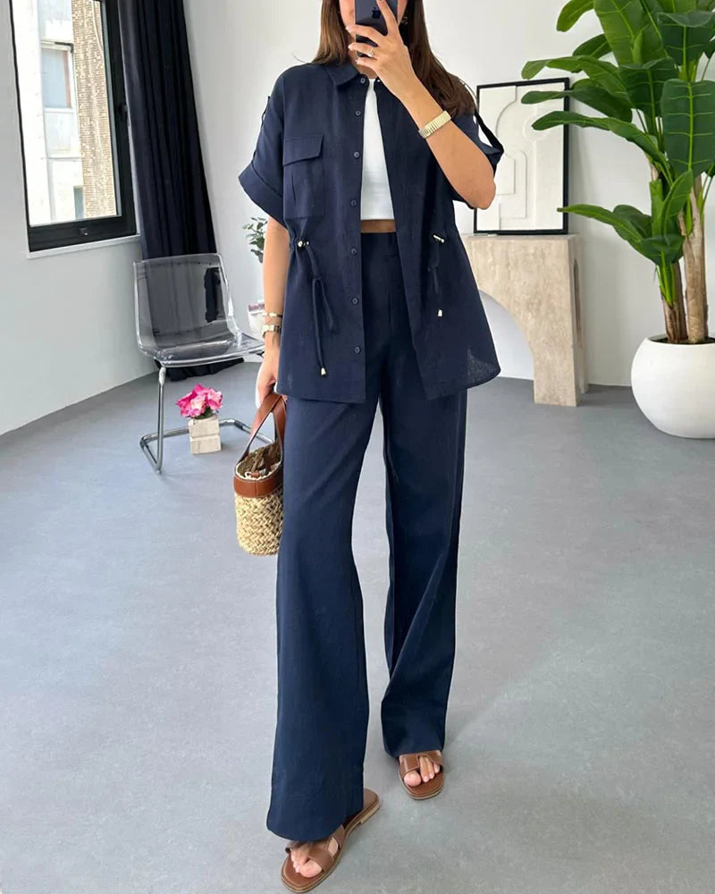 Mariana - Conjunto Camisa Elegante