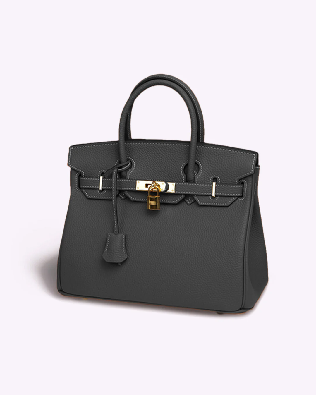 Valentina - Bolso Estructurado con Herraje Dorado