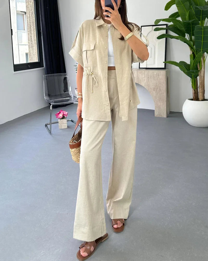 Mariana - Conjunto Camisa Elegante