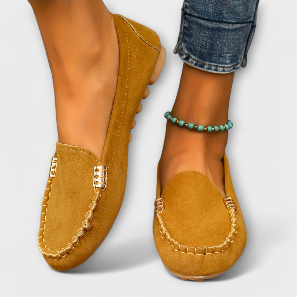 Daniela - Mocasines Cuero Premium