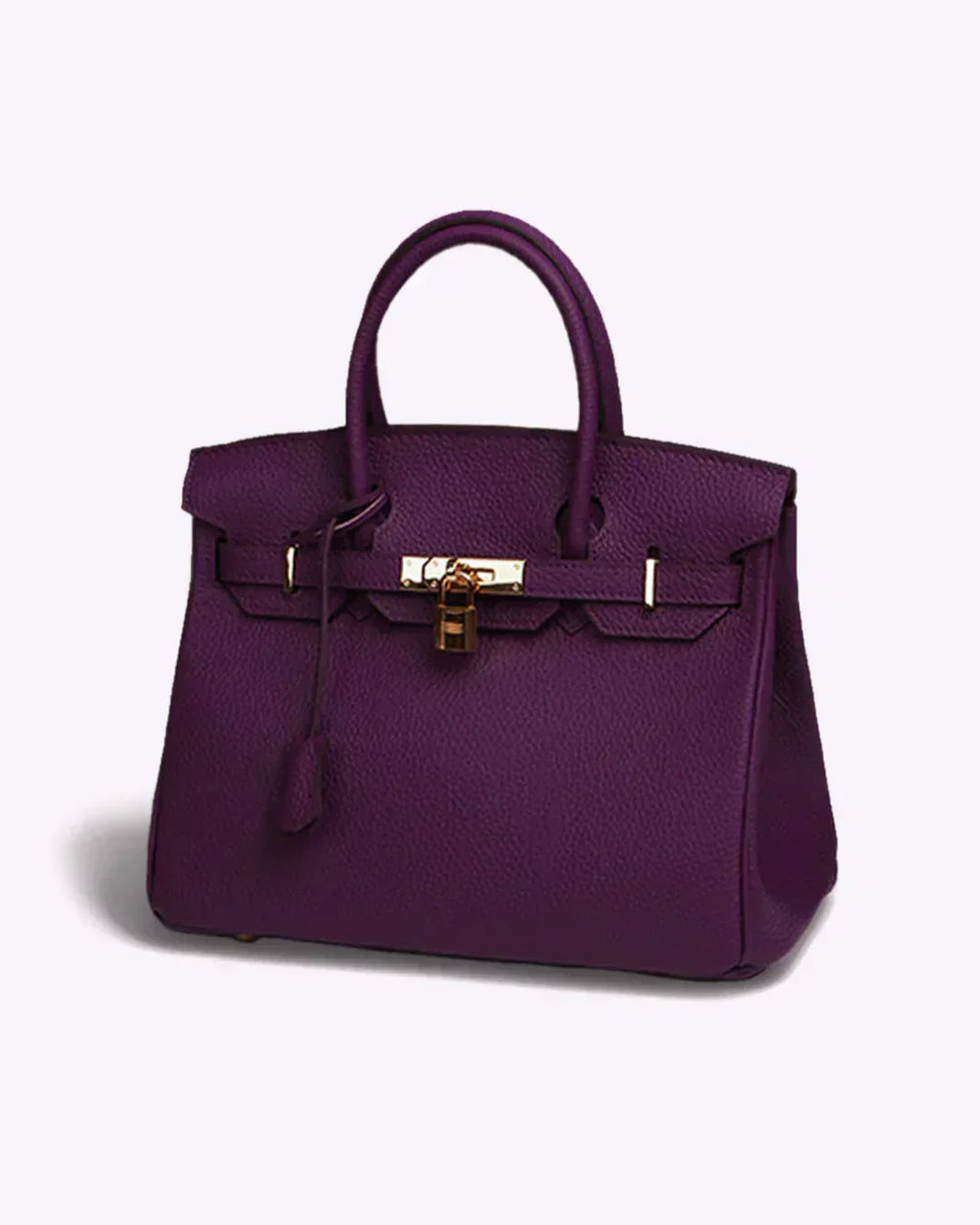 Valentina - Bolso Estructurado con Herraje Dorado