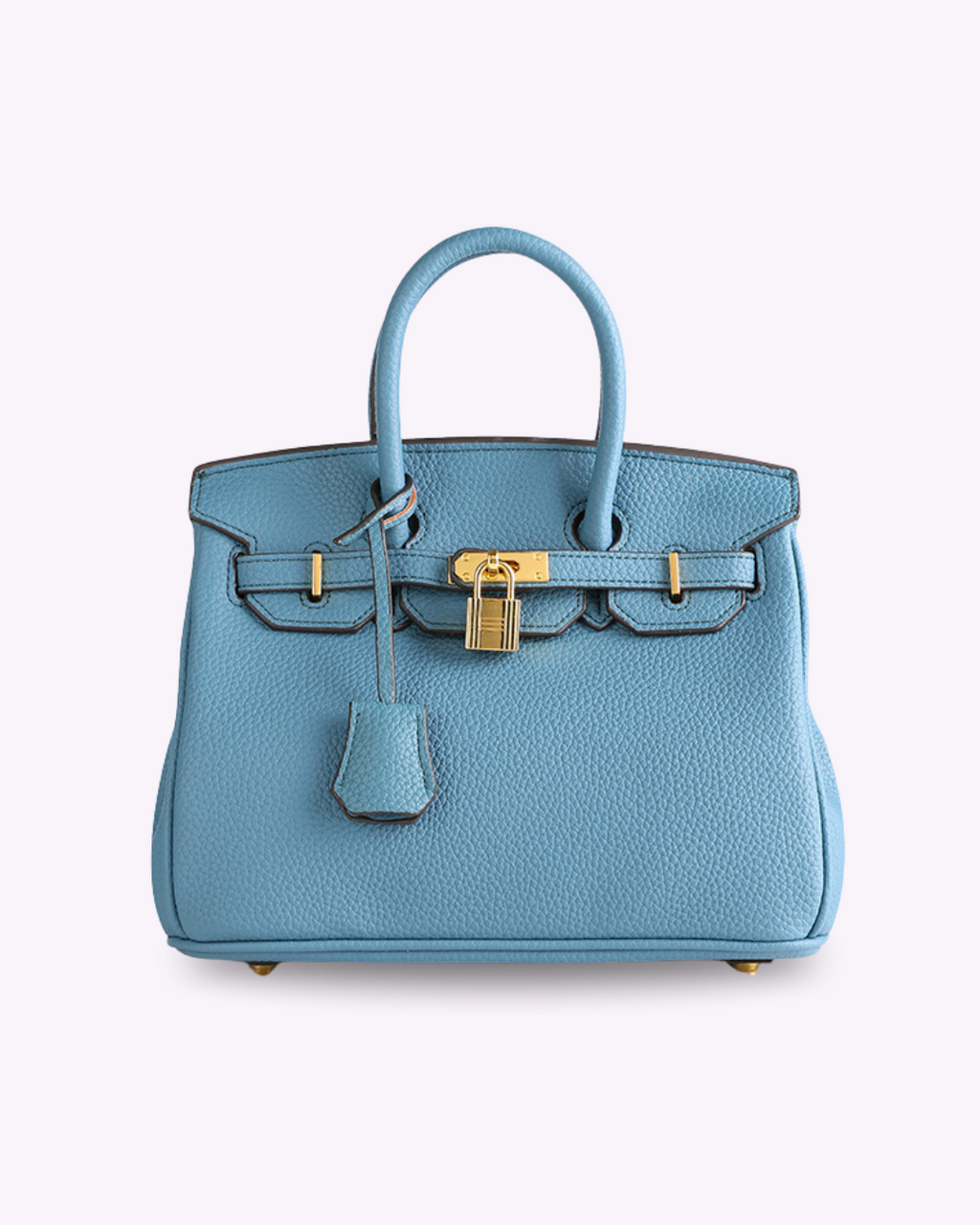 Valentina - Bolso Estructurado con Herraje Dorado