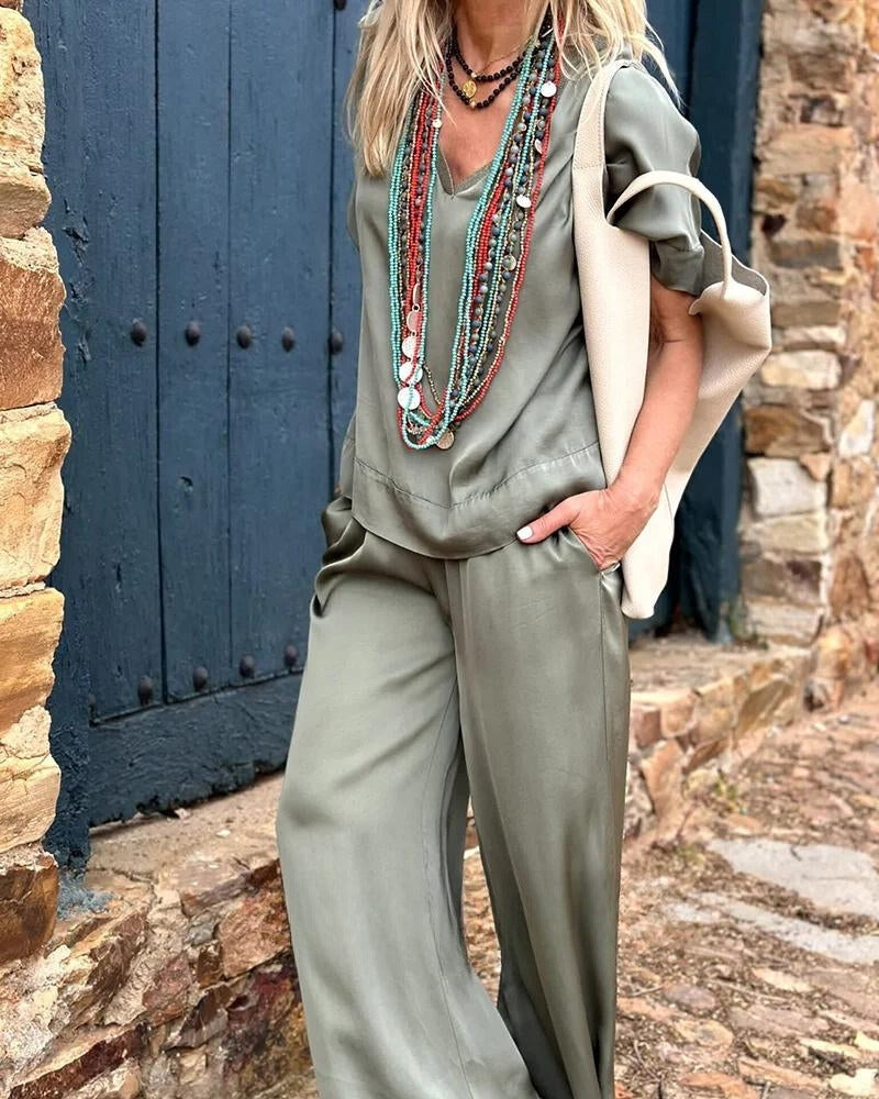 Gabriela - Conjunto Blusa Bohemio