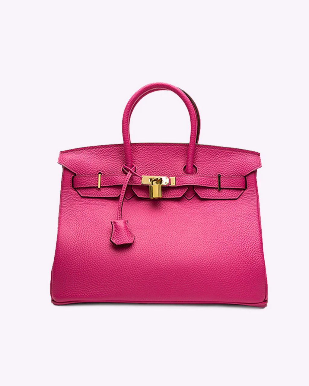 Valentina - Bolso Estructurado con Herraje Dorado