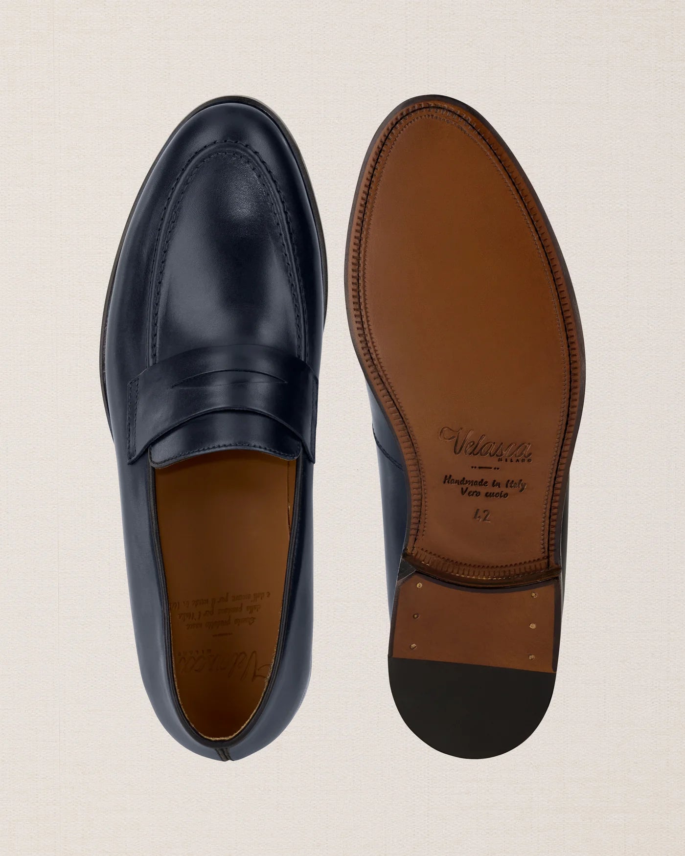 Mocasín Milano™ | Elegancia Atemporal azul marino