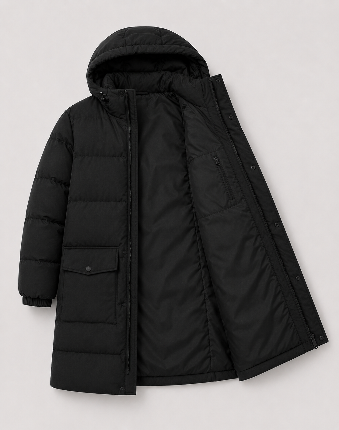 Long Puffer Parka