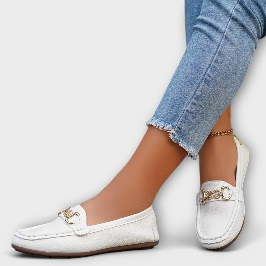 Valeria - Mocasines Planos con Herraje