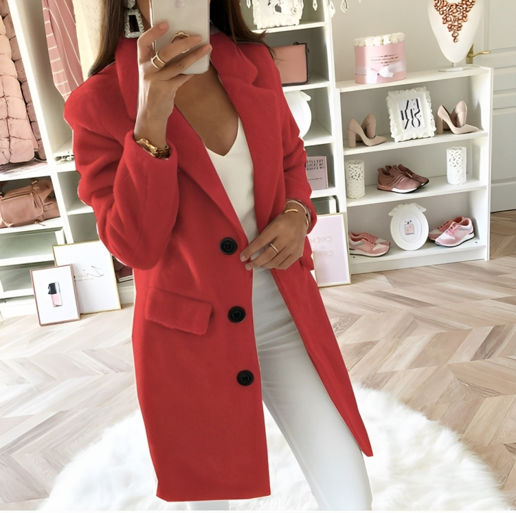 Mariana - Abrigo Clásico Elegante