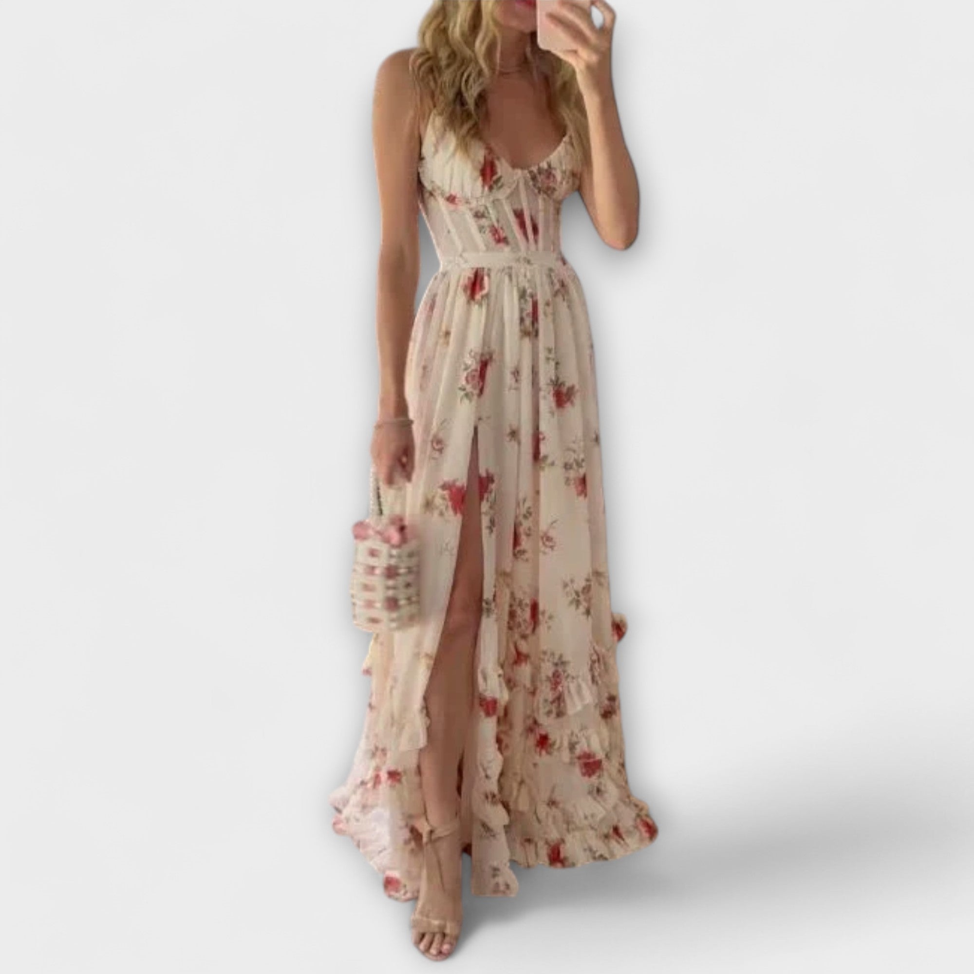 Mariana - Vestido Largo Floral