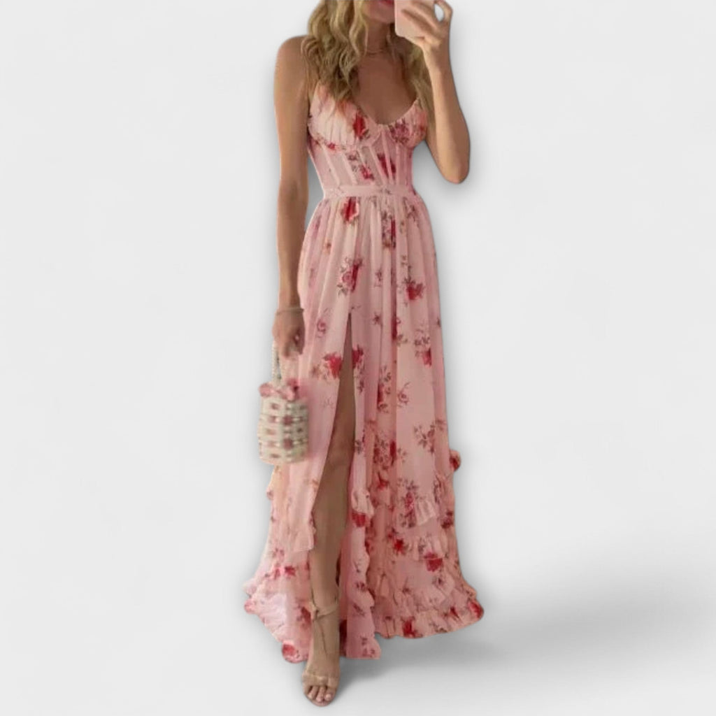 Mariana - Vestido Largo Floral
